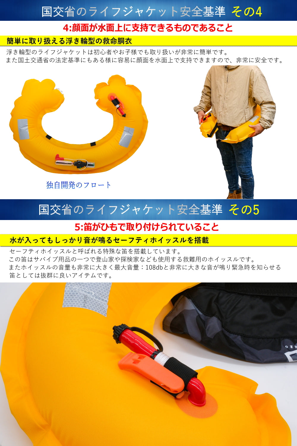 JES-BASARO (ジェスバサロ) 自動膨張式 ライフジャケット 大人用 子供用 B-Life-Jac-LC-MN/AT