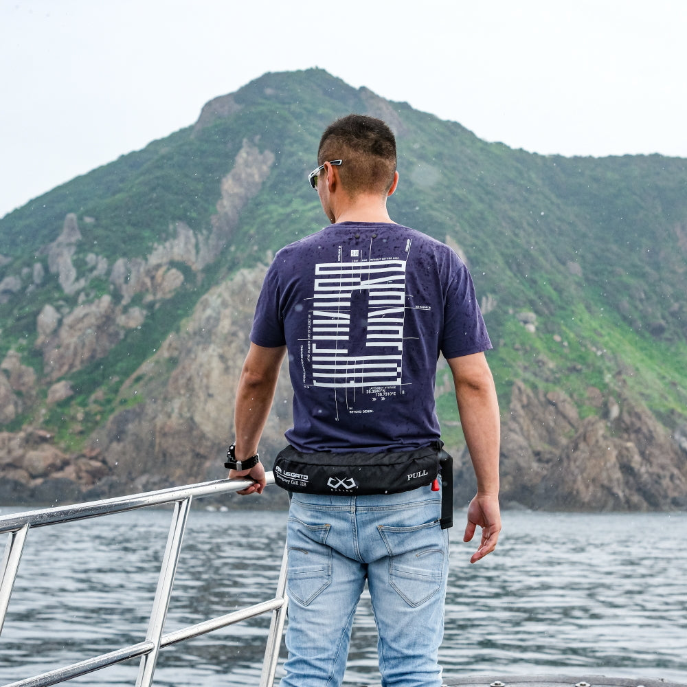 BASARO 桜マーク TYPE A 自動膨張式 ライフジャケット 国土交通省型式承認品 救命胴衣 着用