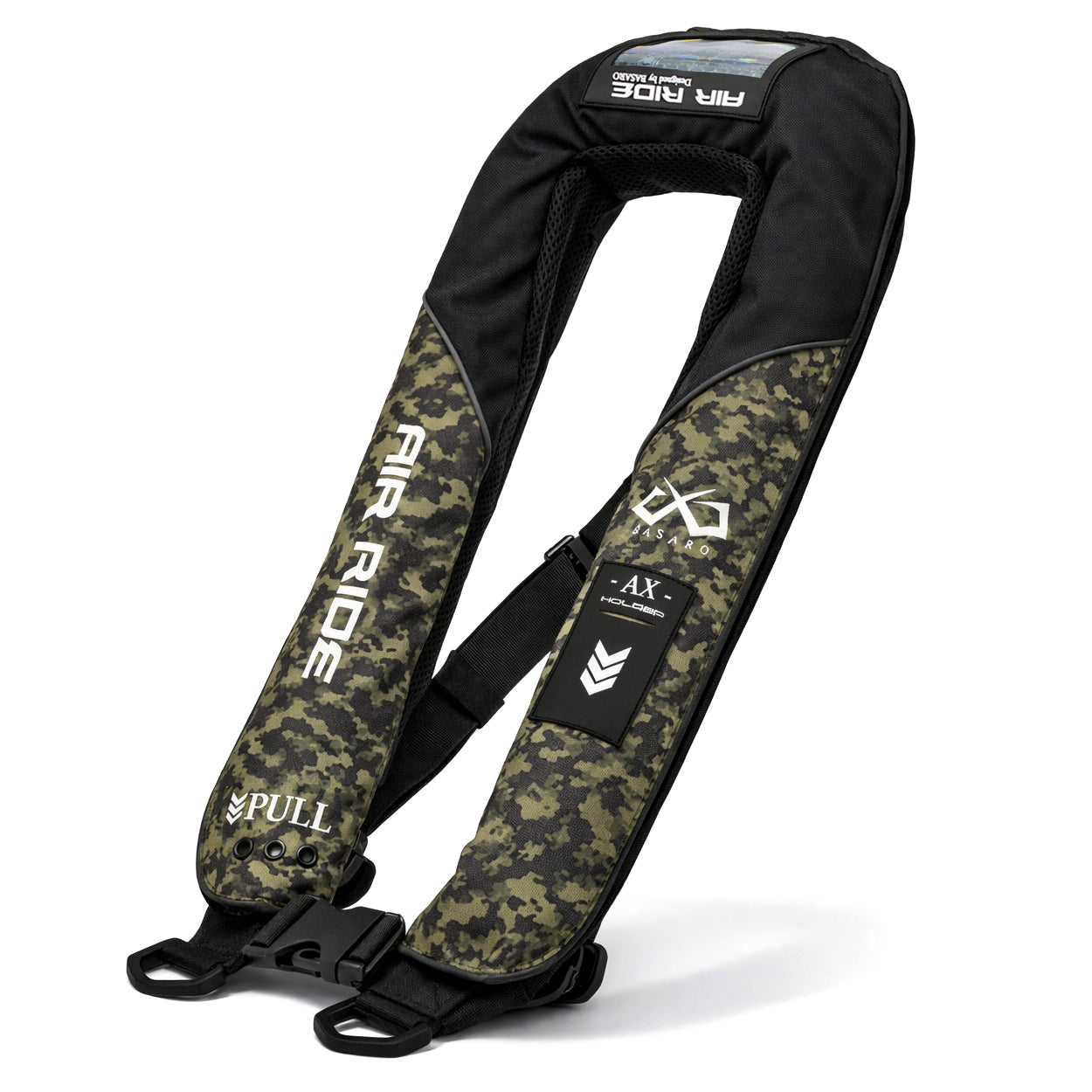 BASARO (バサロ) AIR RIDE 国土交通省型式承認品 桜マーク タイプA 自動膨脹式 ライフジャケット B-Lifejac-AX01