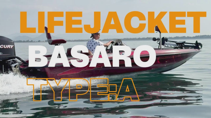 BASARO 桜マーク TYPE A 手動膨張式 ライフジャケット 国交省型式承認モデル プロモーション動画