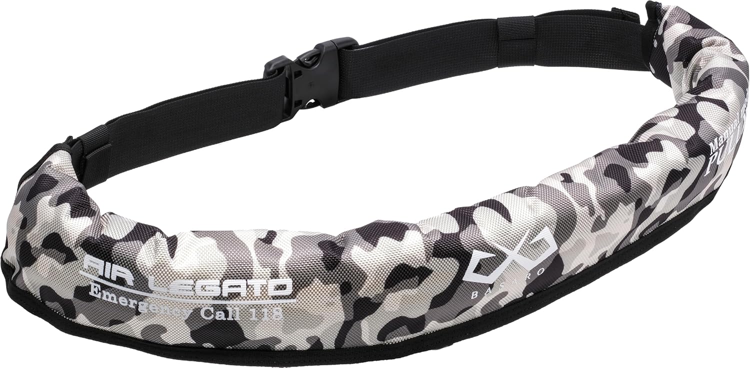 BASARO (バサロ) 国土交通省型式承認品 桜マーク 手動膨張式 ライフジャケット タイプA 救命胴衣 大人 釣り B-Lifejac-IF01